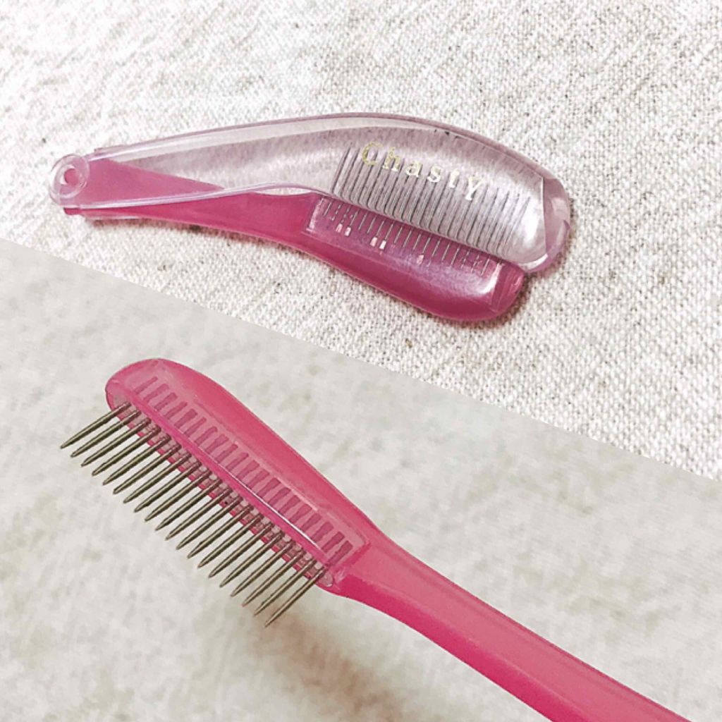 マスカラコームメタルN ペールP/チャスティ/その他化粧小物を使ったクチコミ(2枚目)