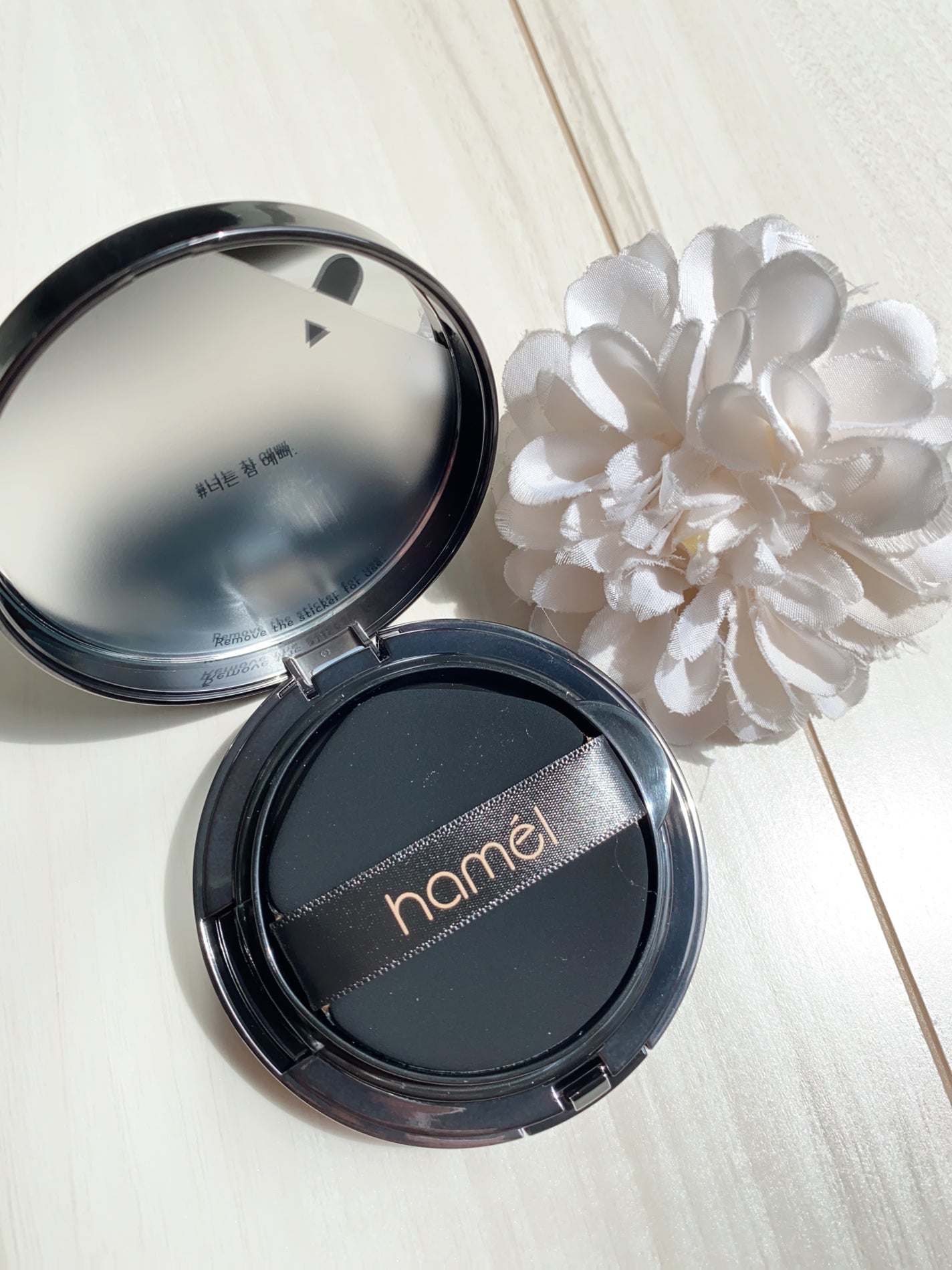 ヴィーガンアクアゼロフィットクッション/HAMEL/クッションファンデーションを使ったクチコミ(4枚目)