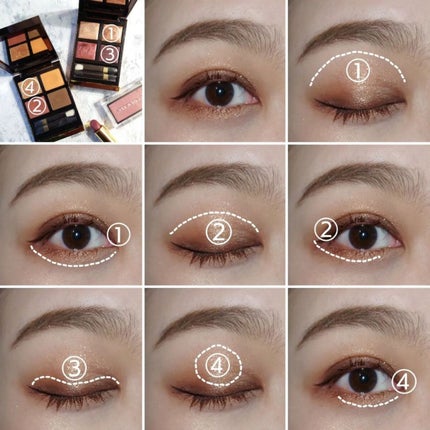 アイ カラー クォード/TOM FORD BEAUTY/アイシャドウパレットを使ったクチコミ(4枚目)