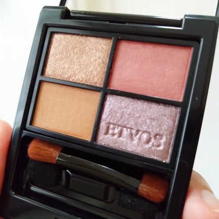 ミネラルクラッシィシャドー/エトヴォス/アイシャドウパレットを使ったクチコミ(3枚目)