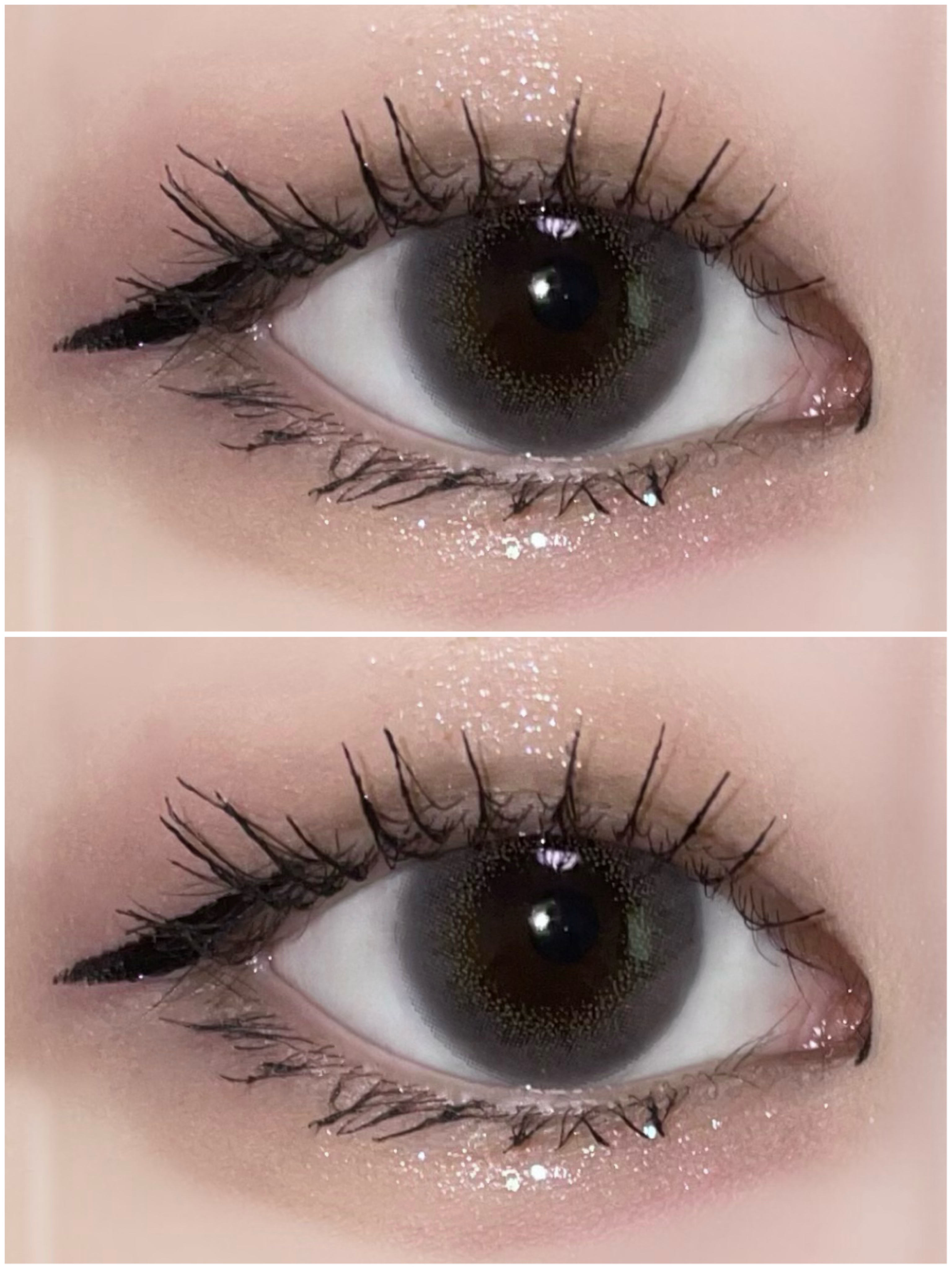 HARNE 1day/HARNE/ワンデー（１DAY）カラコンを使ったクチコミ（2枚目）