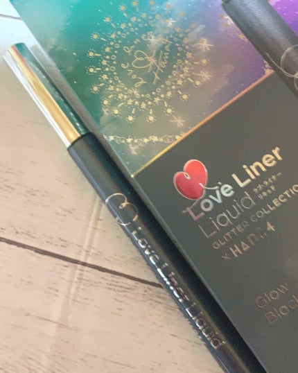 ラブ・ライナー リキッド グリッターコレクション/ラブ・ライナー/リキッドアイライナーを使ったクチコミ(2枚目)