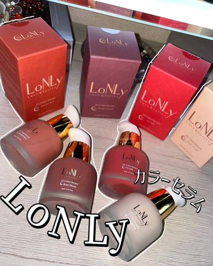 3S カラーセラム/LoNLy /リキッドチークを使ったクチコミ(1枚目)