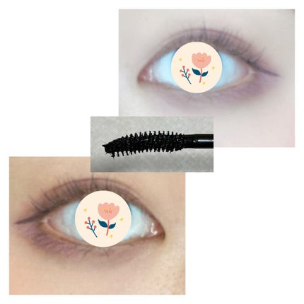 クイックラッシュカーラー ロングマスカラ/キャンメイク/マスカラを使ったクチコミ(2枚目)