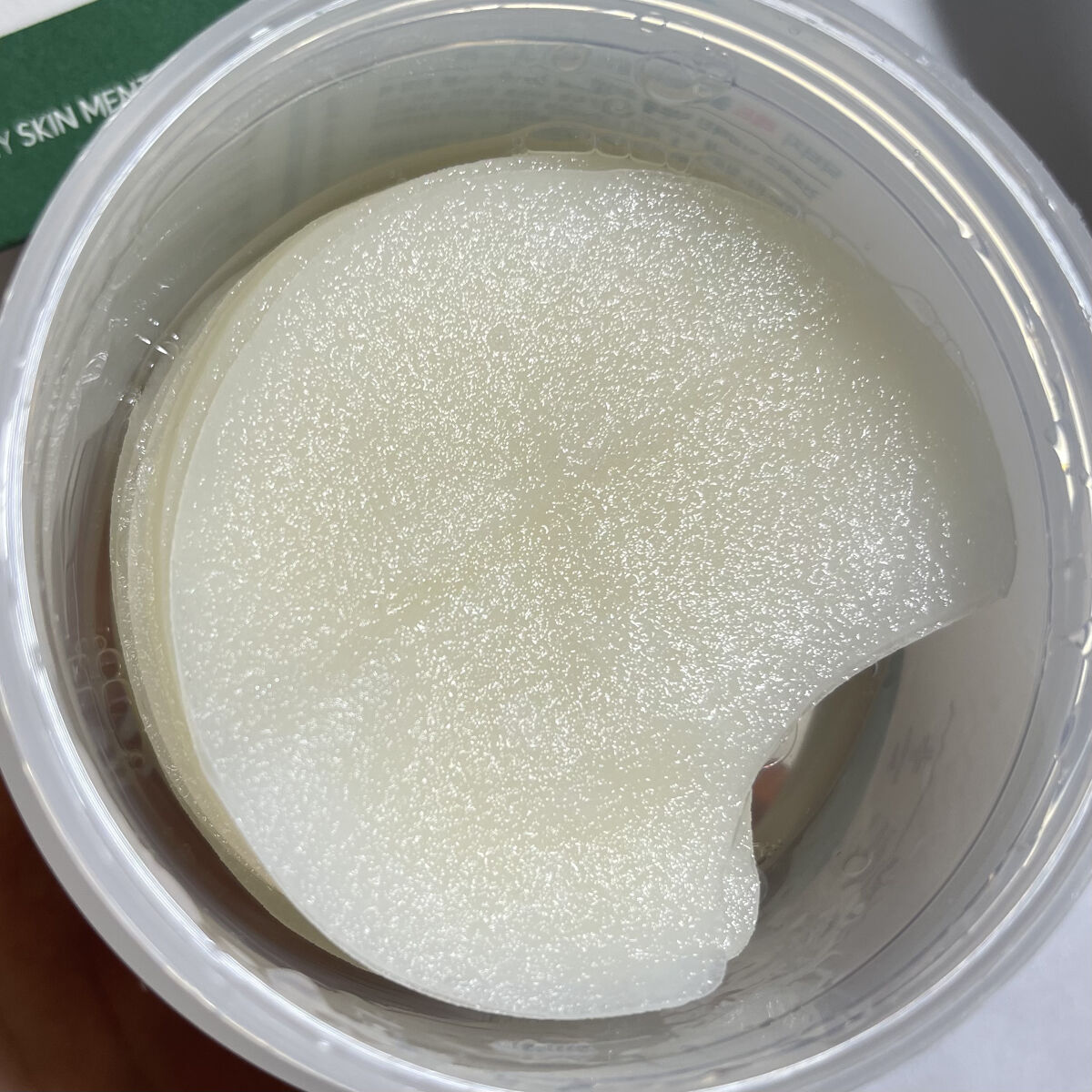 レッドブレミッシュクリアクイックスージングパック/Dr.G/拭き取り化粧水を使ったクチコミ（3枚目）