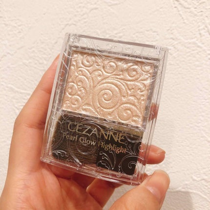 パールグロウハイライト/CEZANNE/パウダーハイライトを使ったクチコミ(1枚目)