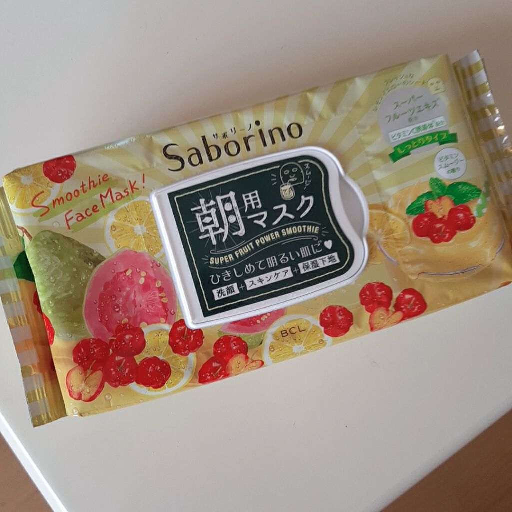 目ざまシート ビタミンスムージーの香り/サボリーノ/シートマスク・パックを使ったクチコミ（1枚目）