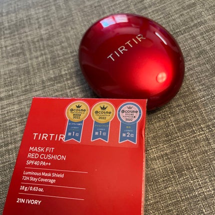 マスク フィット レッド クッション/TIRTIR(ティルティル)/クッションファンデーションを使ったクチコミ(1枚目)