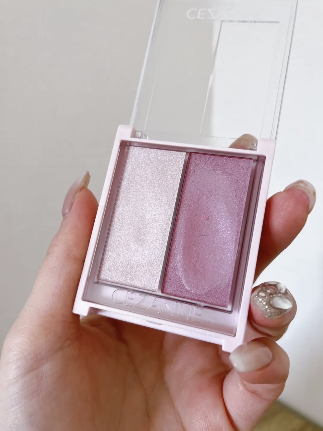 フェイスグロウカラー SP1 ヨザクラグロウ/CEZANNE/クリームハイライトを使ったクチコミ（3枚目）