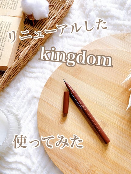 キングダム リキッドアイライナーR1/キングダム/リキッドアイライナーを使ったクチコミ(1枚目)