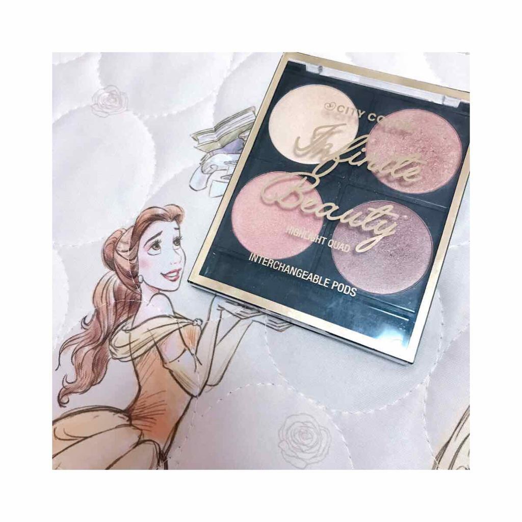 Infinite Beauty/CITY COLOR/パウダーチークを使ったクチコミ（1枚目）