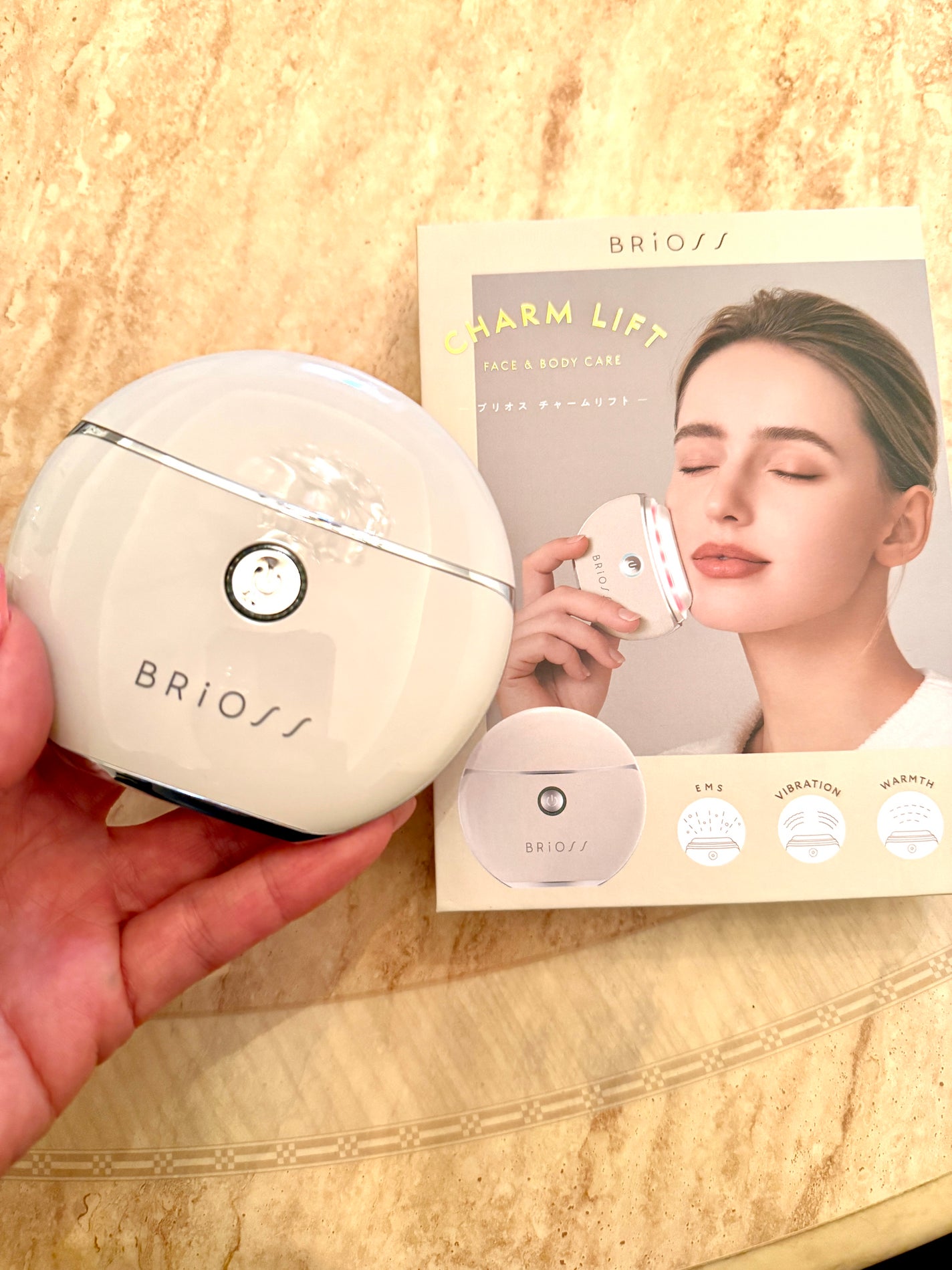 BRIOSS CHARM LIFT 美顔器 チャームリフト チャームリフト | アイボリー BRiOSS(ブリオス) | LIPS SHOPPING