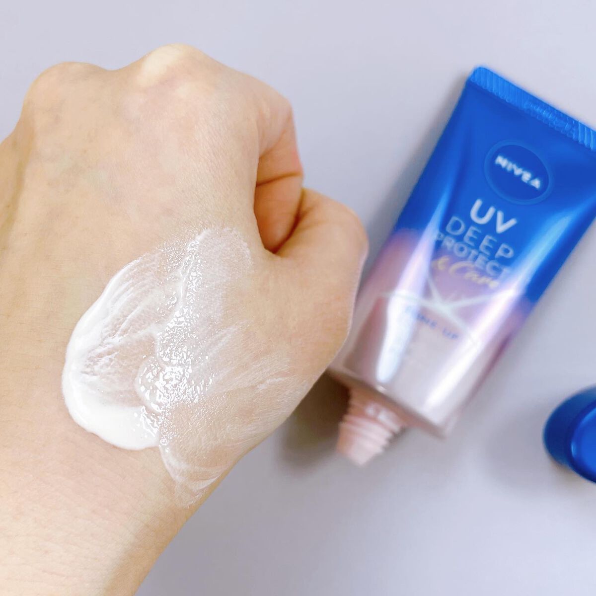 のんちゃん on LIPS 「ニベアUVから新発売の商品をお試しさせていただきました🫶▶︎デ..」(6枚目)