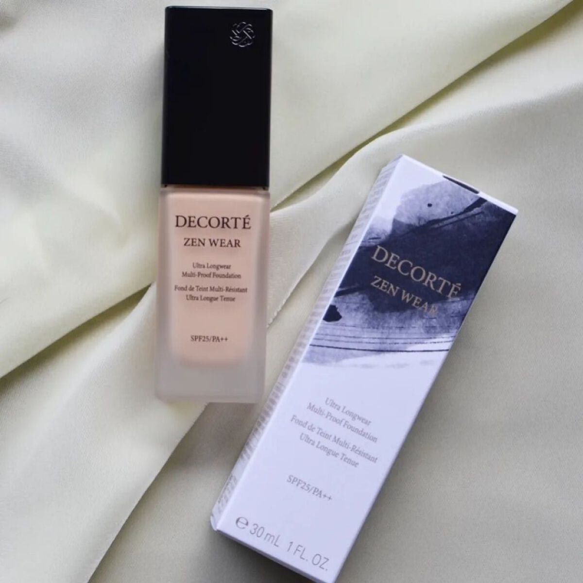 ゼン ウェア フルイド/DECORTÉ/リキッドファンデーションを使ったクチコミ(1枚目)
