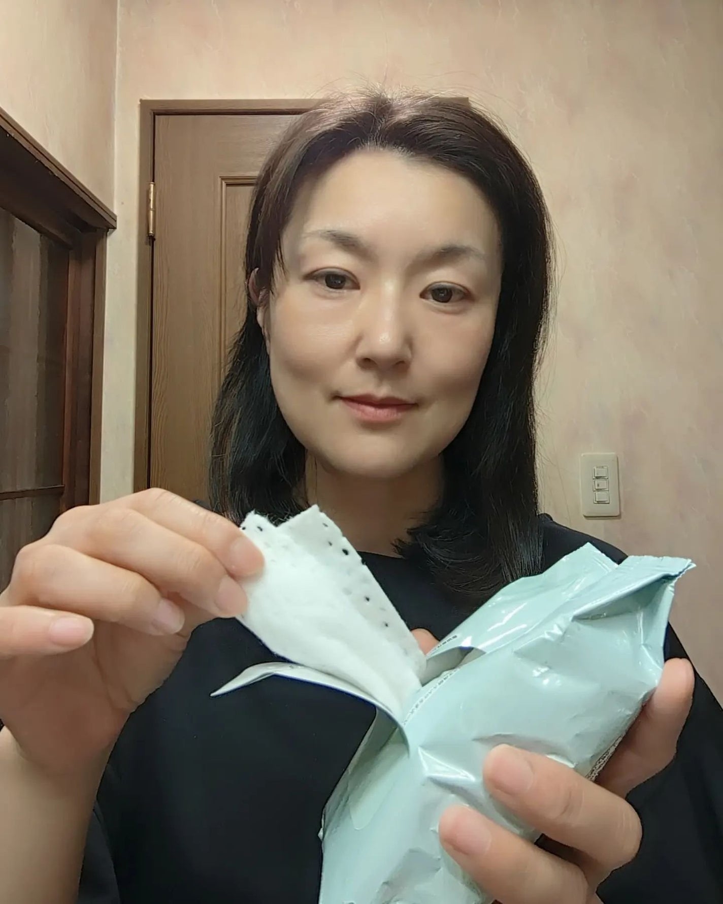 メリット ドライシャンプーシート すっきり爽快タイプ/メリット/ドライシャンプーを使ったクチコミ(5枚目)