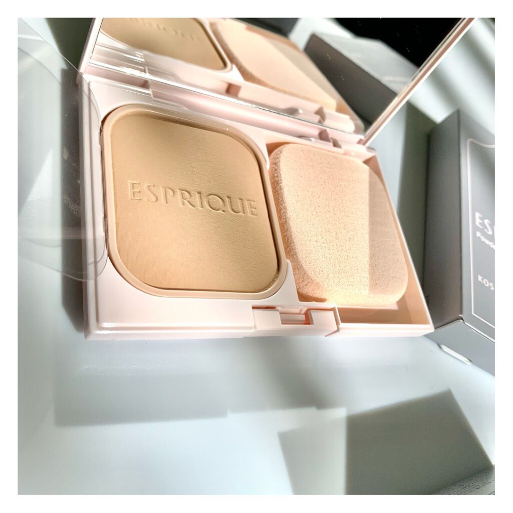 シンクロフィット パクト EX OC-410 オークル/ESPRIQUE/パウダーファンデーションを使ったクチコミ（3枚目）