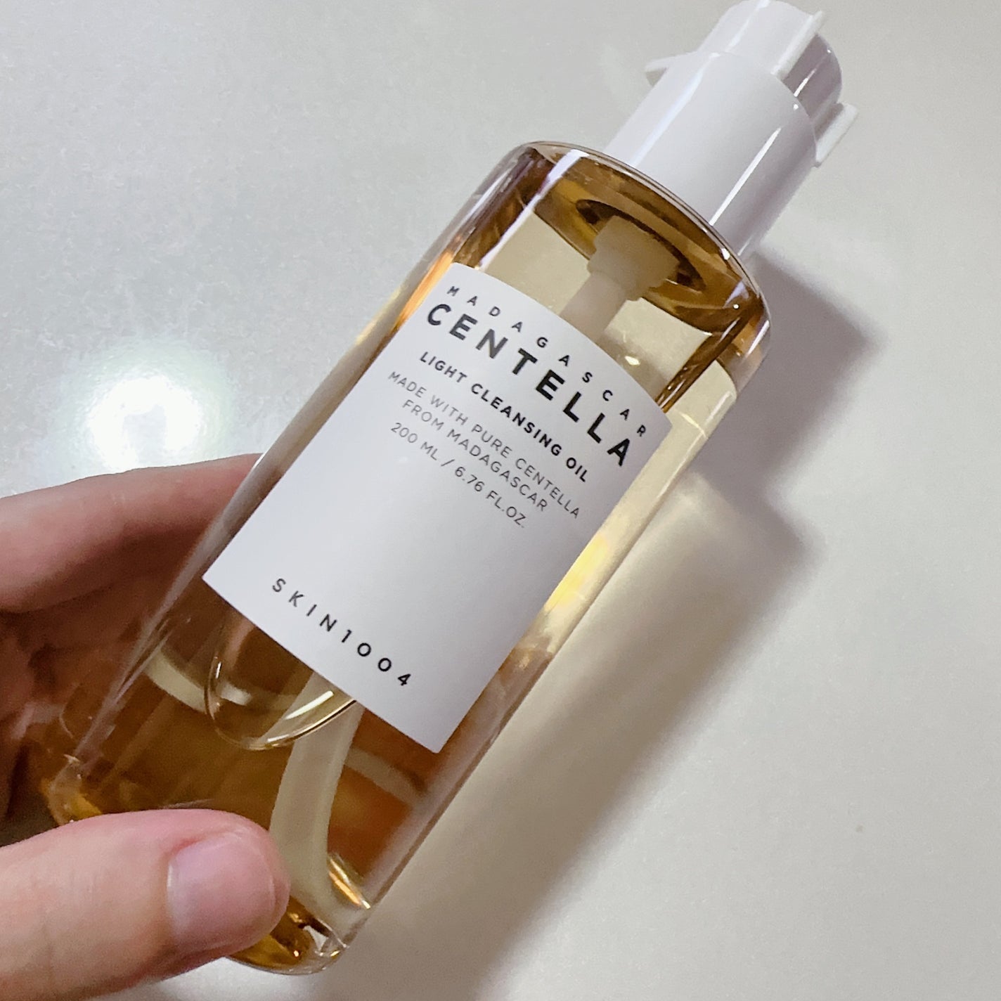 センテラ ライトクレンジングオイル/SKIN1004/オイルクレンジングを使ったクチコミ(2枚目)