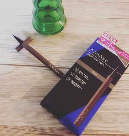 エーメイク マットリキッドアイライナー /A/mAke/リキッドアイライナーを使ったクチコミ(1枚目)