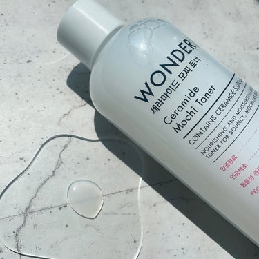 Wonder Ceramide Mochi Toner（トニーモリーワンダーCモチトナー）/TONYMOLY/化粧水を使ったクチコミ（7枚目）