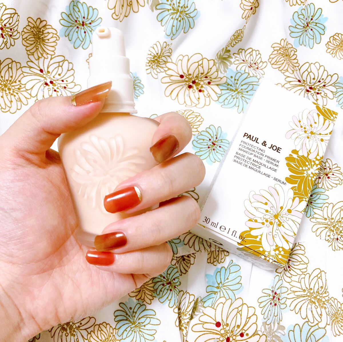 プロテクティング ファンデーション プライマー		/PAUL & JOE BEAUTE/化粧下地を使ったクチコミ（2枚目）