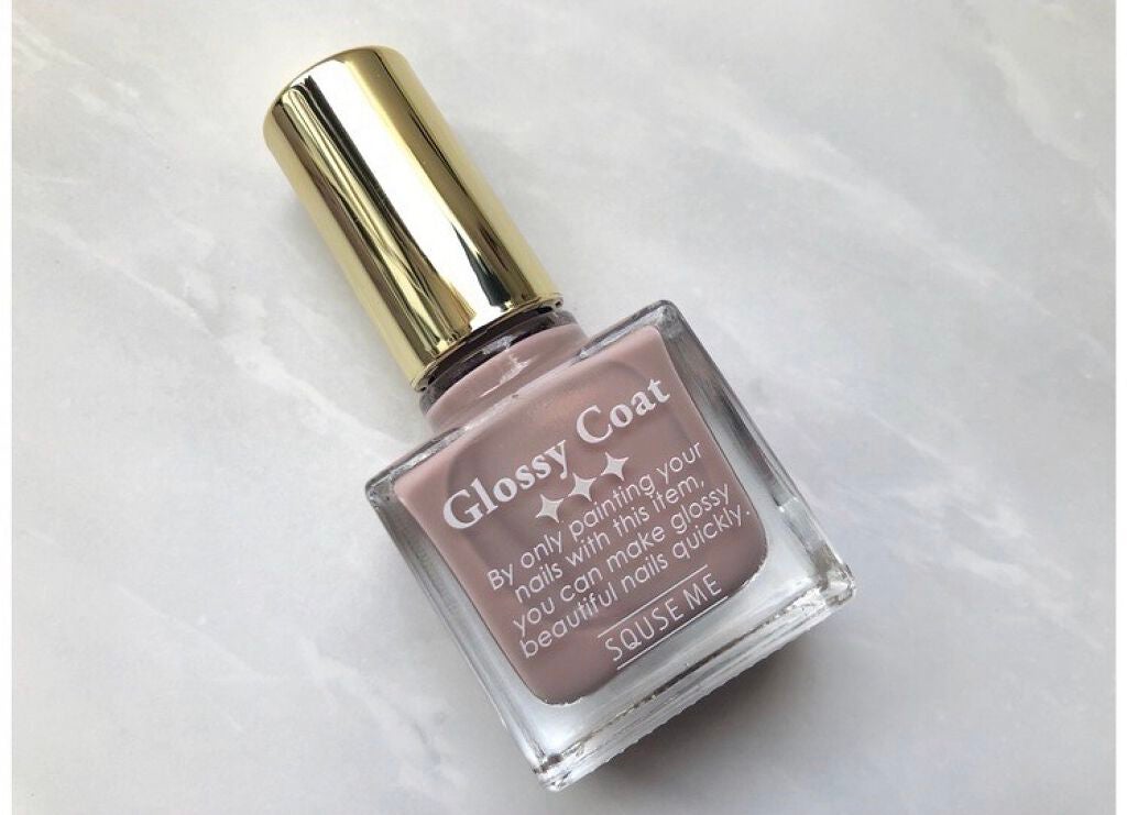 グロッシーコート/スキューズミー/オールインワンネイルを使ったクチコミ(3枚目)