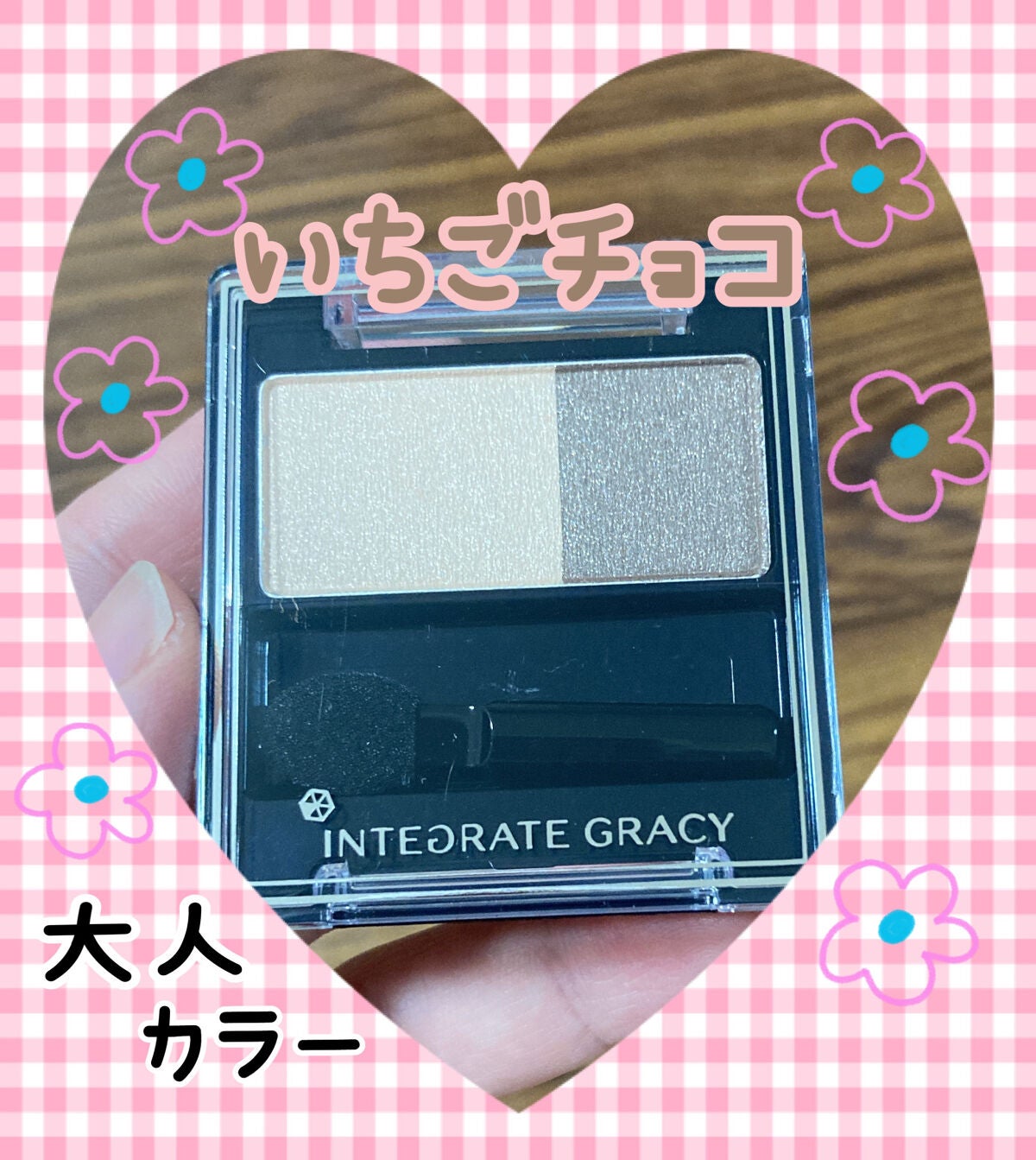 アイカラー/グレイシィ/アイシャドウパレットを使ったクチコミ(1枚目)