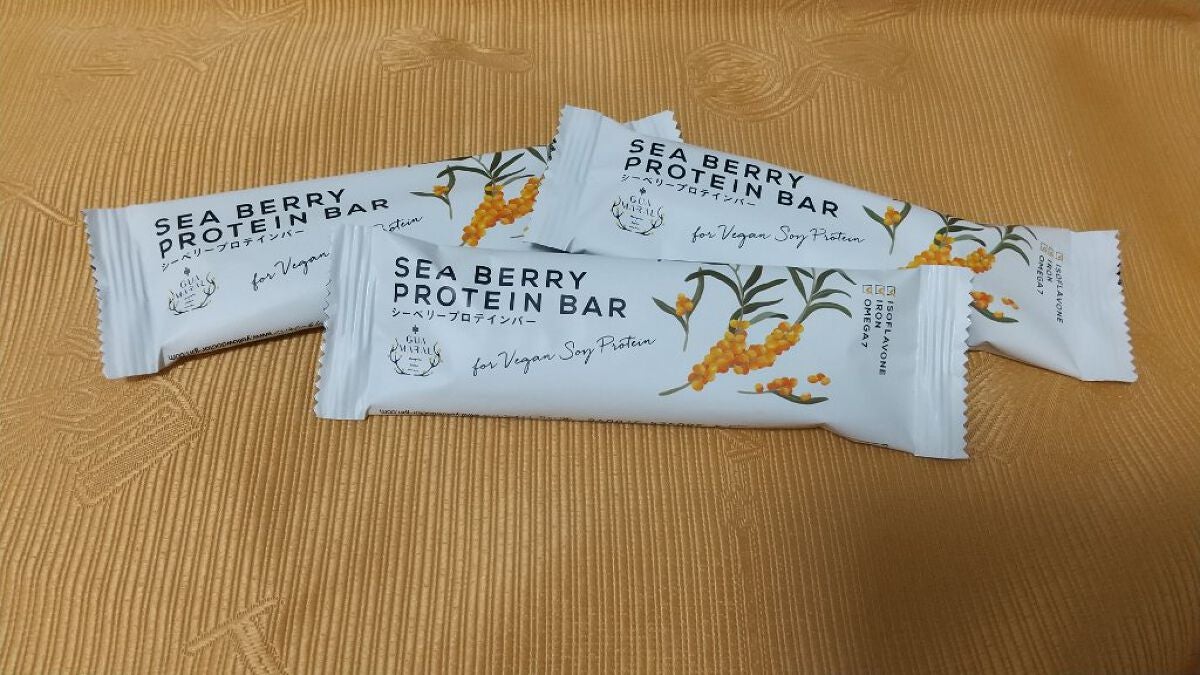 シーベリープロテインバー/GUAMARAL (グアマラル)/プロテインバーを使ったクチコミ(1枚目)