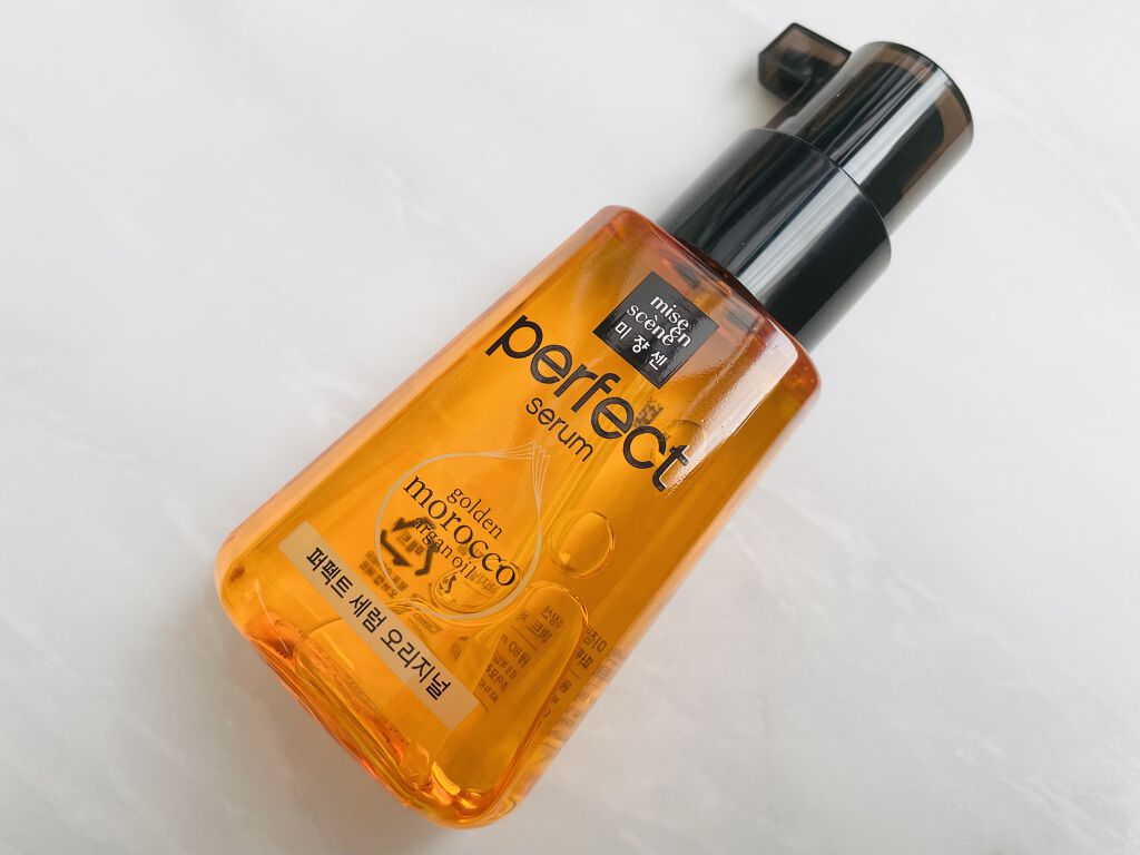 パーフェクト セラム オリジナル/miseenscene/ヘアオイルを使ったクチコミ（1枚目）