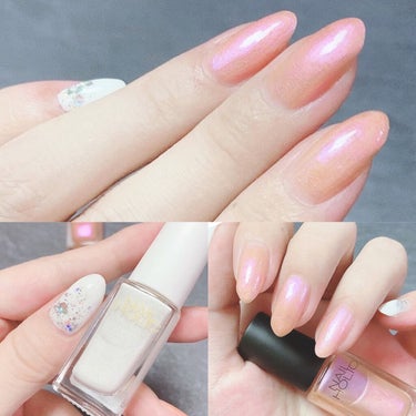 ネイルホリック Sheer pearl color/ネイルホリック/マニキュアを使ったクチコミ（3枚目）