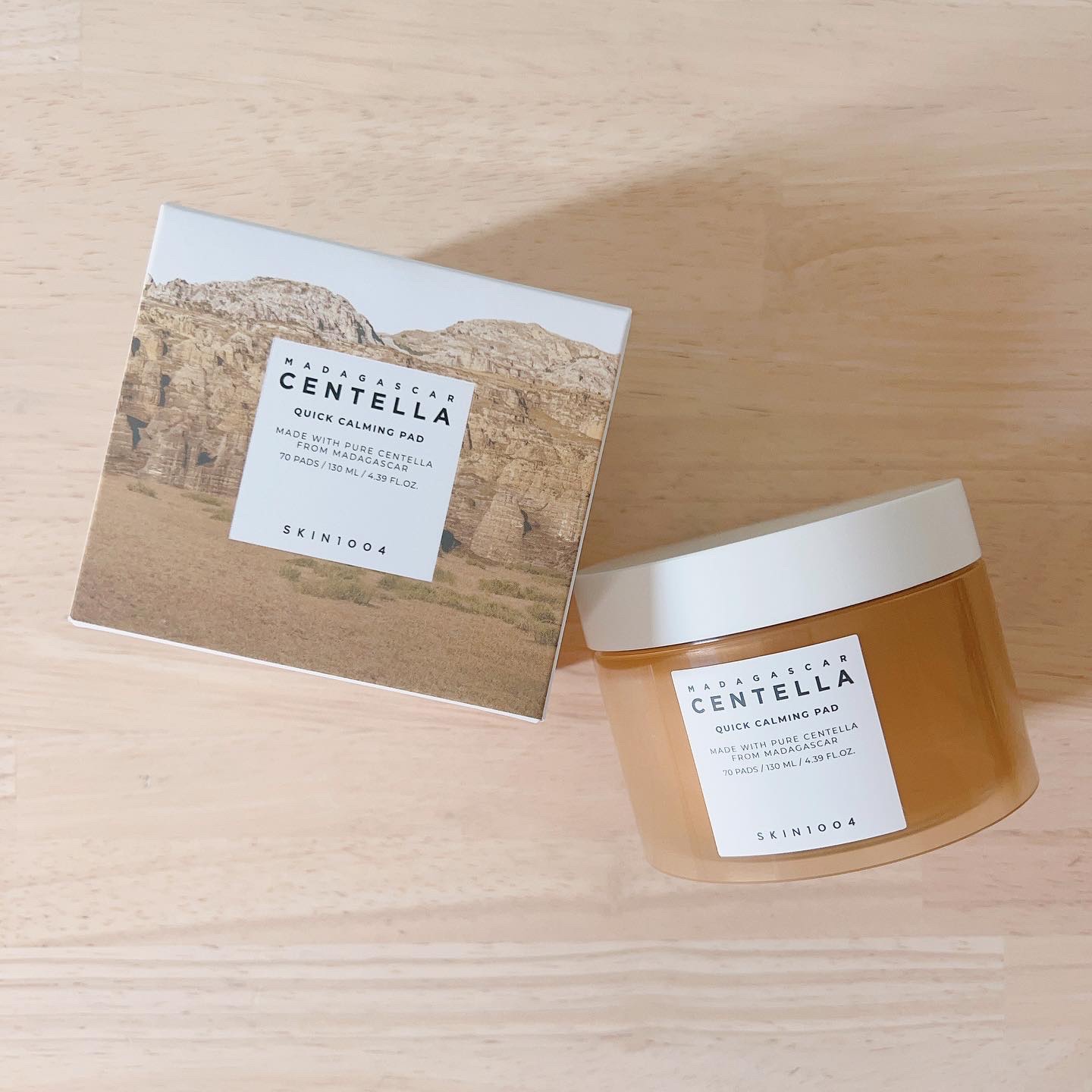 センテラ クイックカーミングパッド/SKIN1004/トナーパッドを使ったクチコミ（1枚目）