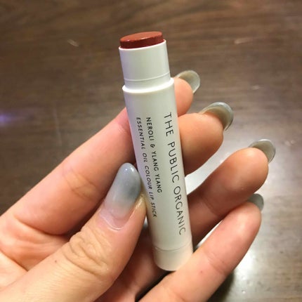 オーガニック認証 精油カラーリップスティック/THE PUBLIC ORGANIC/口紅を使ったクチコミ(2枚目)