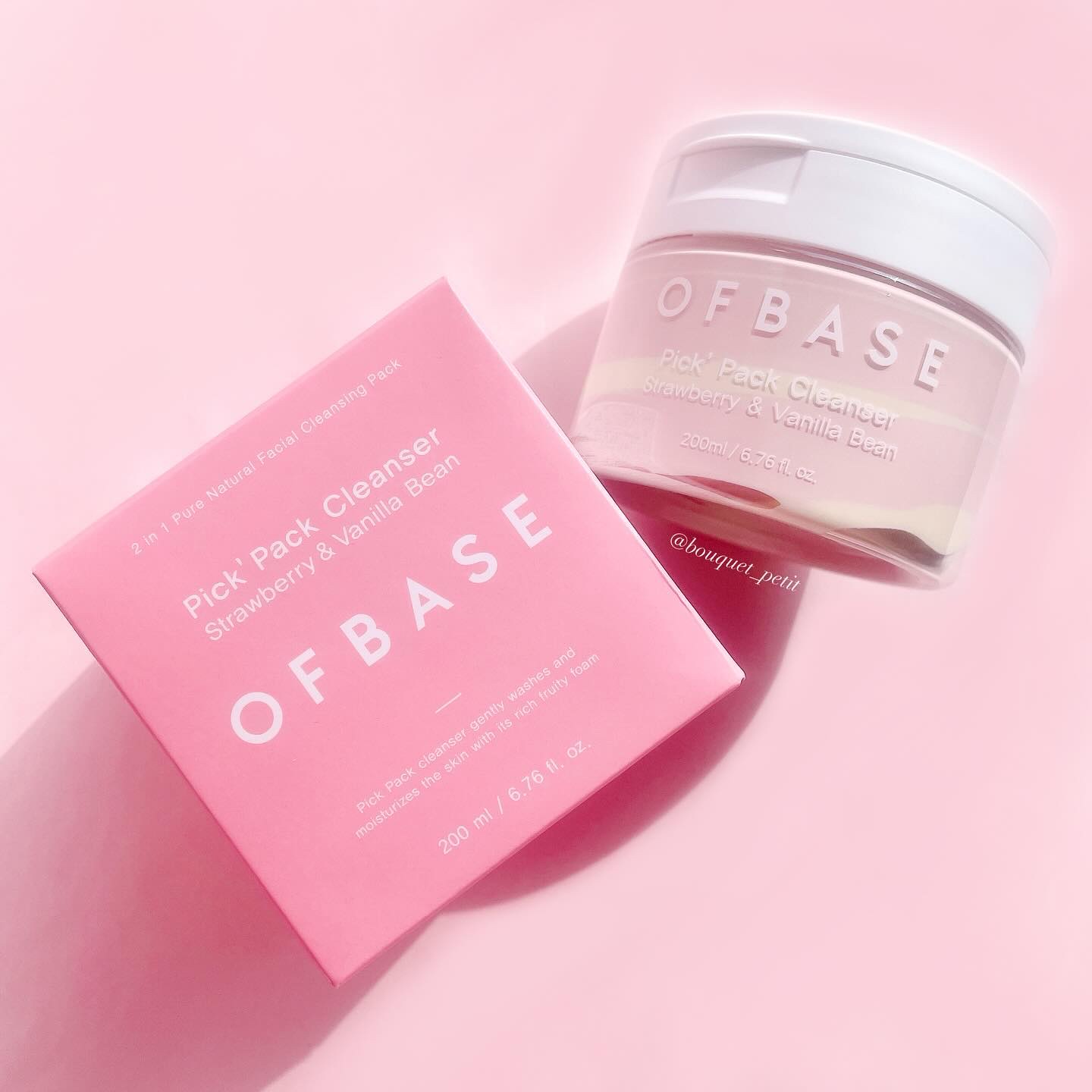 ピックパッククレンザー イチゴ&バニラビーン/OFBASE/洗い流すパック・マスクを使ったクチコミ（2枚目）