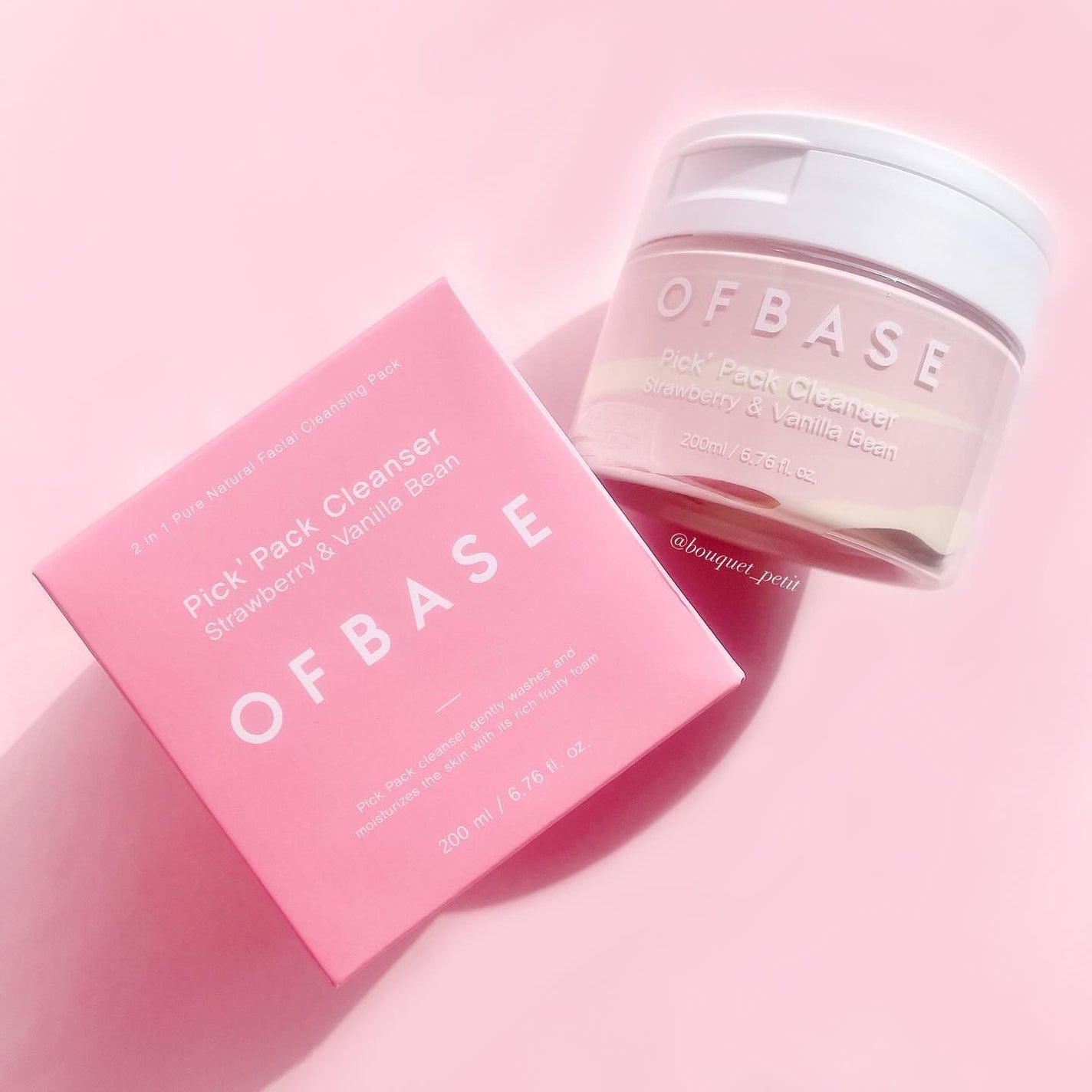 ピックパッククレンザー イチゴ&バニラビーン/OFBASE/洗い流すパック・マスクを使ったクチコミ(2枚目)