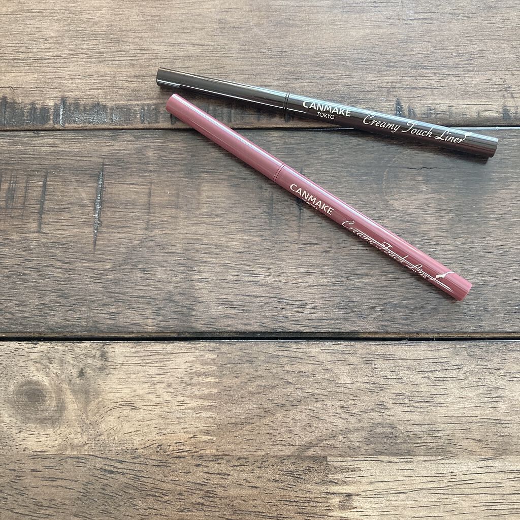 クリーミータッチライナー/キャンメイク/ジェルアイライナーを使ったクチコミ（1枚目）