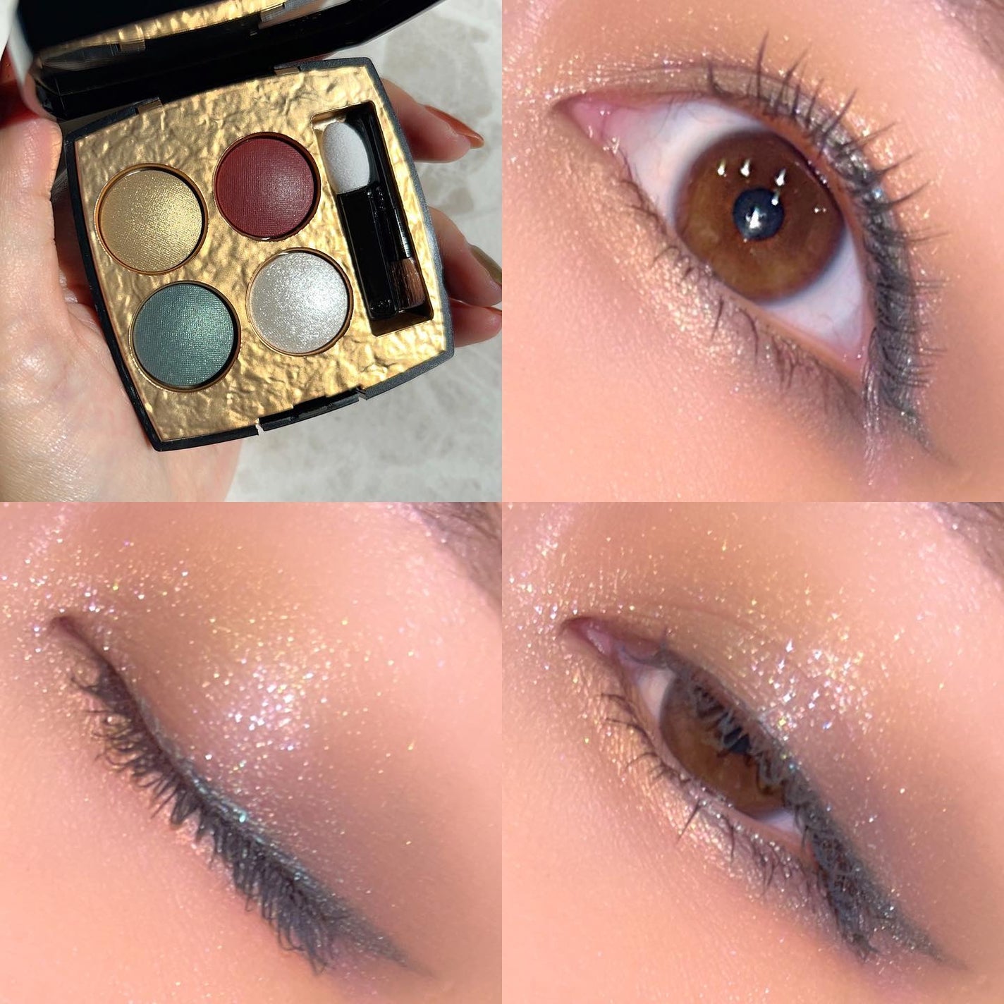 レ キャトル オンブル ビザンス /CHANEL/アイシャドウパレットを使ったクチコミ(5枚目)