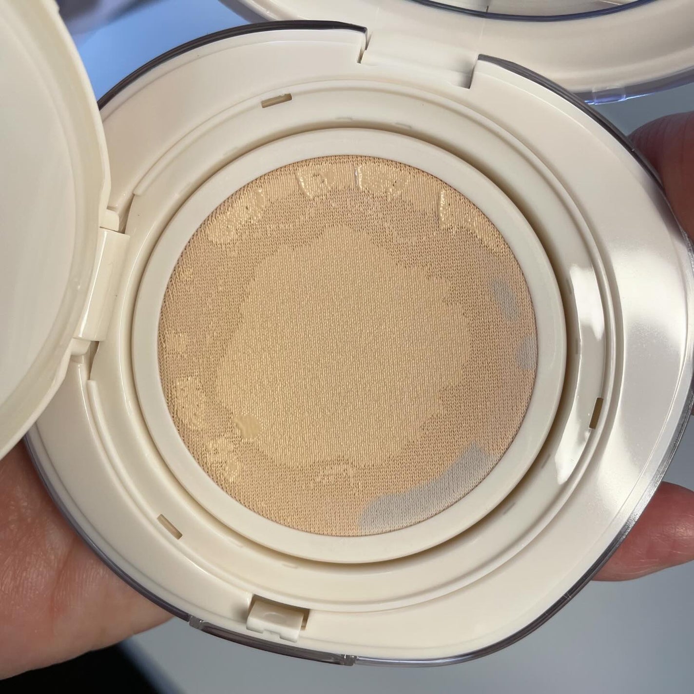 ブリージンググロークッション/Healus/クッションファンデーションを使ったクチコミ(6枚目)