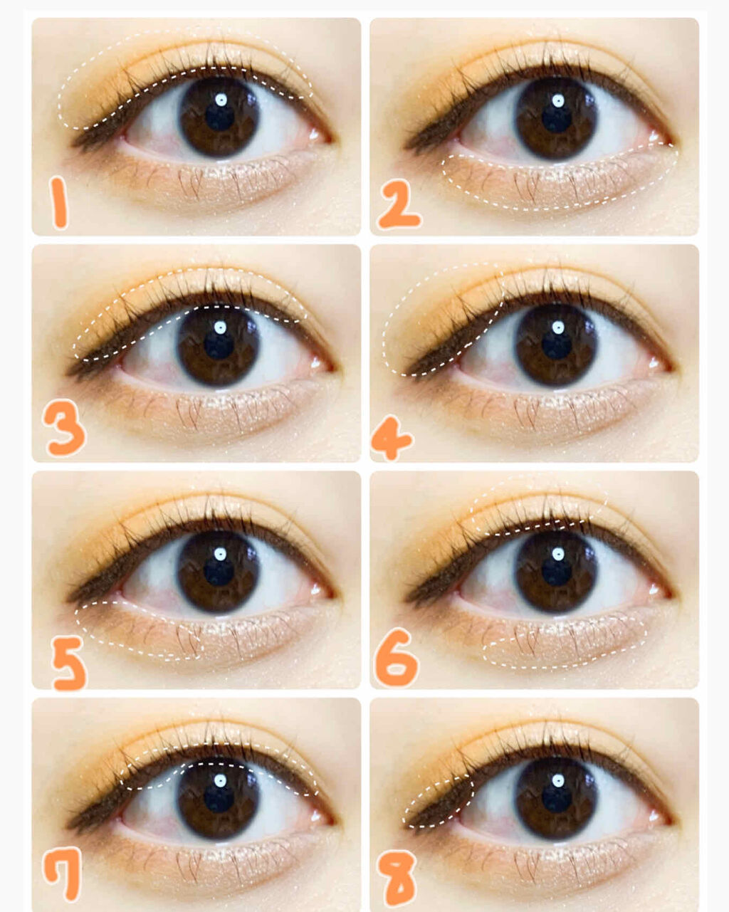 UR GLAM　BLOOMING EYE COLOR PALETTE/U R GLAM/アイシャドウパレットを使ったクチコミ（3枚目）