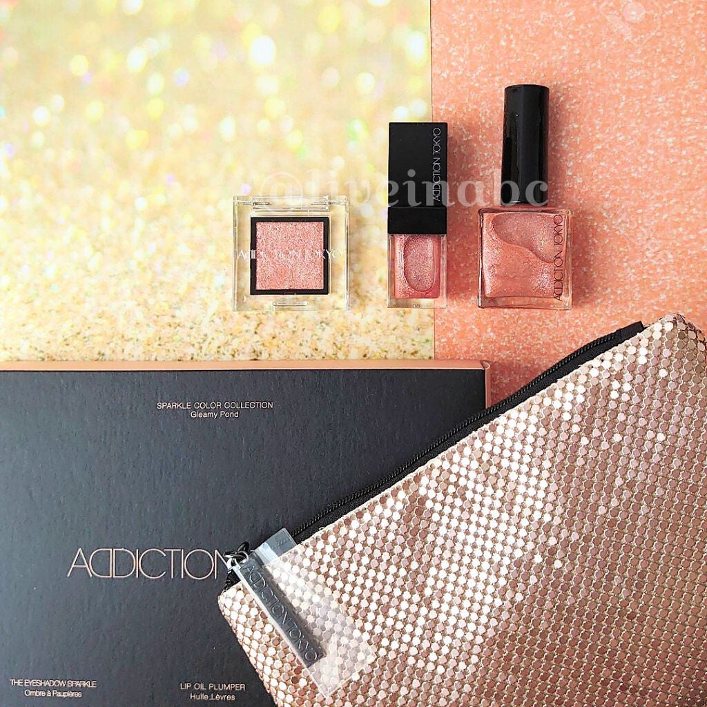 スパークルカラーコレクション グリーミーポンド /ADDICTION/メイクアップキットを使ったクチコミ(1枚目)