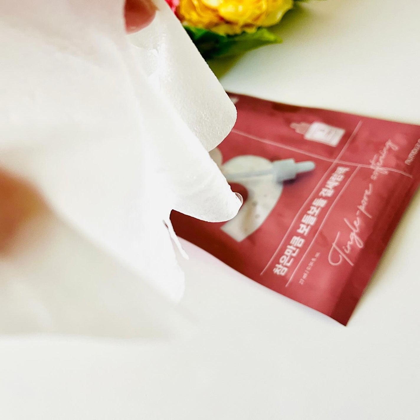 3番 すべすべキメケアシートマスク/numbuzin/シートマスク・パックを使ったクチコミ(4枚目)