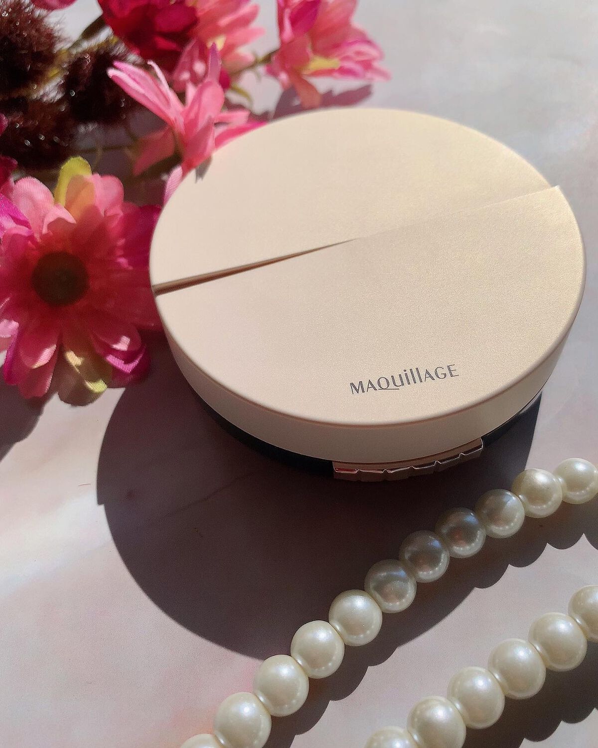 ドラマティッククッションジェリー/マキアージュ/クッションファンデーションを使ったクチコミ（1枚目）