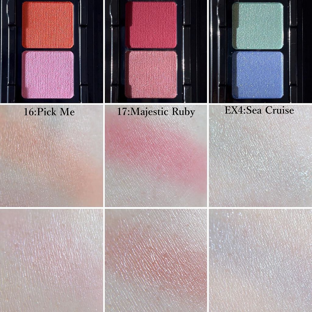 カネボウ アイカラーデュオ/KANEBO/アイシャドウパレットを使ったクチコミ(4枚目)