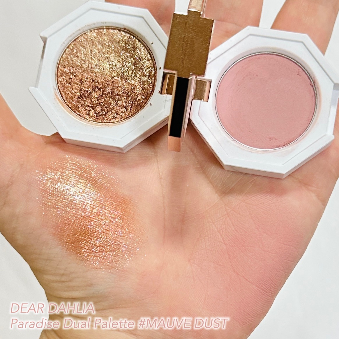 DEAR DAHLIA パラダイス デュアルパレットのクチコミ「\コーラルプラムカラーで抜け感メイク🫧/

────────────
♡DEAR DAHLIA.....」（2枚目）