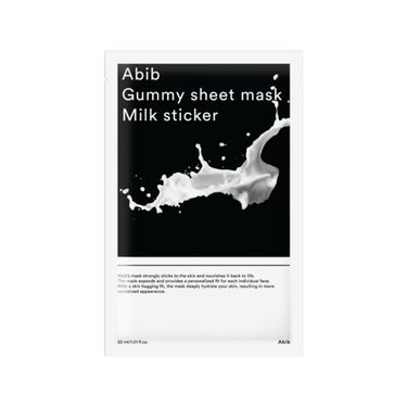 Abib  ガムシートマスク ミルク