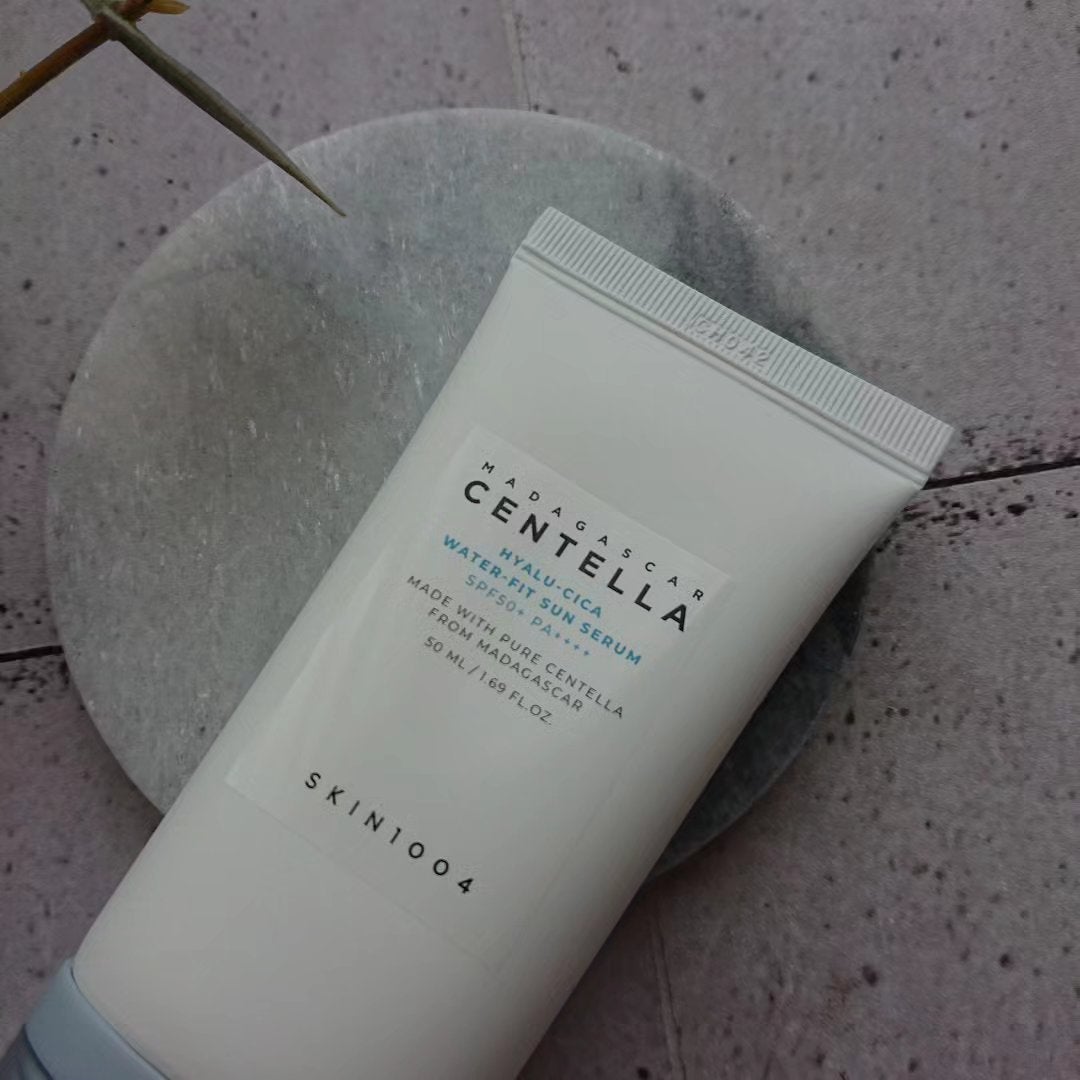 ヒアルーシカ ウォーターフィット サンセラム/SKIN1004/日焼け止めローションを使ったクチコミ(1枚目)