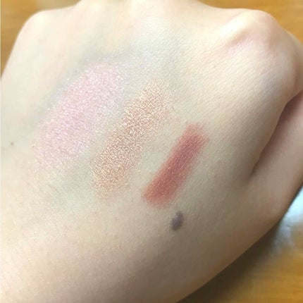 アクセントカラーアイズ CC/インテグレート/アイシャドウパレットを使ったクチコミ(3枚目)