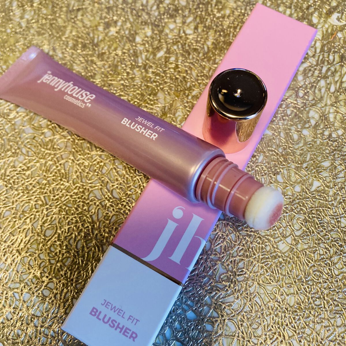 ジュエル フィット ブラッシャー/jenny house/リキッドチークを使ったクチコミ（1枚目）