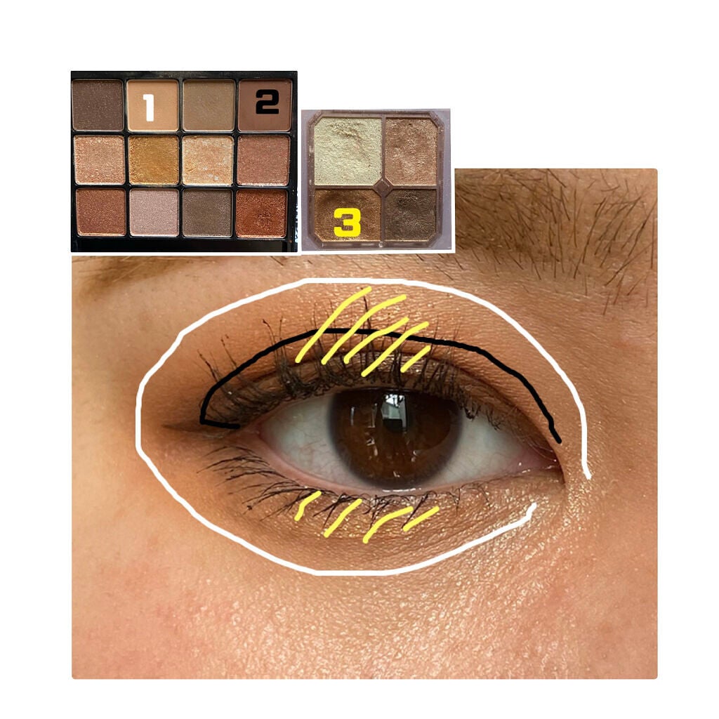 ジュエリングアイズ/MAJOLICA MAJORCA/アイシャドウパレットを使ったクチコミ(2枚目)