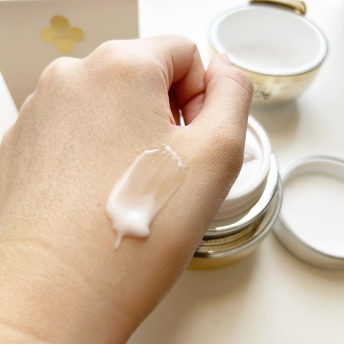 フェイシャル エッセンス クリームマスク/COCOCHI/フェイスクリームを使ったクチコミ(3枚目)