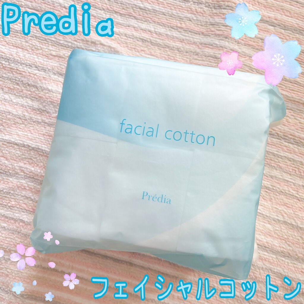 フェイシャル コットン/Prédia/コットンを使ったクチコミ(1枚目)