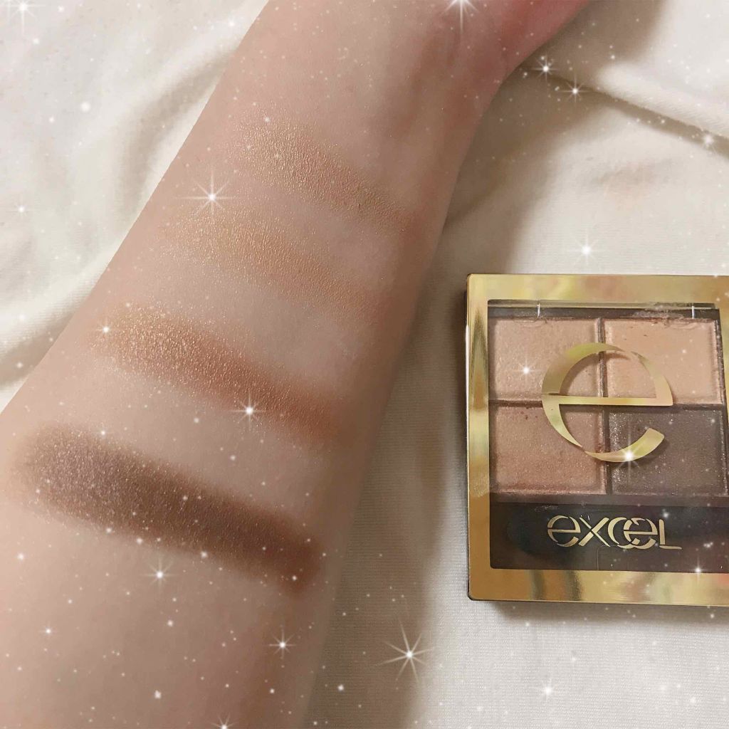 スキニーリッチシャドウ/excel/アイシャドウパレットを使ったクチコミ(2枚目)